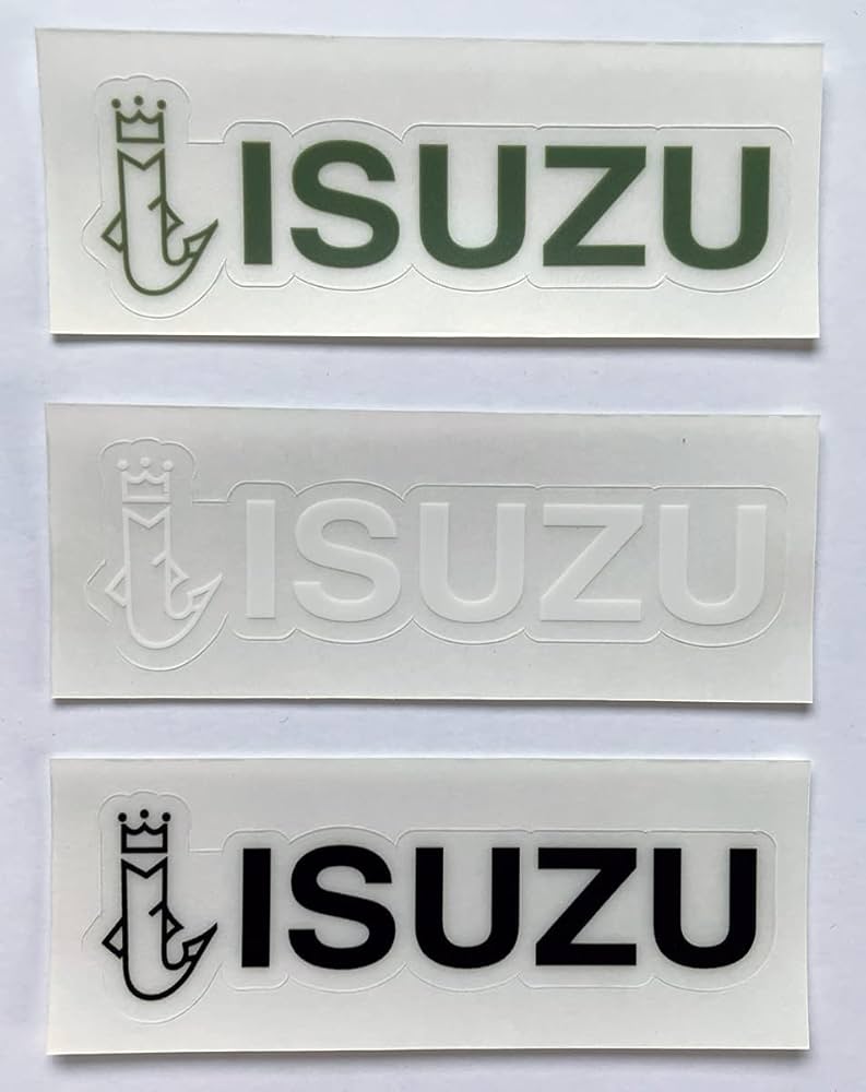 Amazon.co.jp: ISUZU REELロゴステッカーセット : 車＆バイク